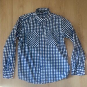 Blue Checkered Men's Shirt